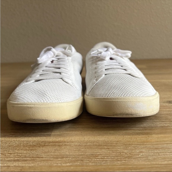 Kizik Sneakers Unisex White Lace Up Mens 7.5 Women’s 9 Casual Comfort Supporting - Picture 8 of 11